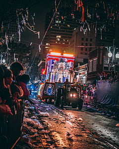 group of people watching parade thumbnail