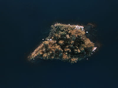 aerial photography of island thumbnail