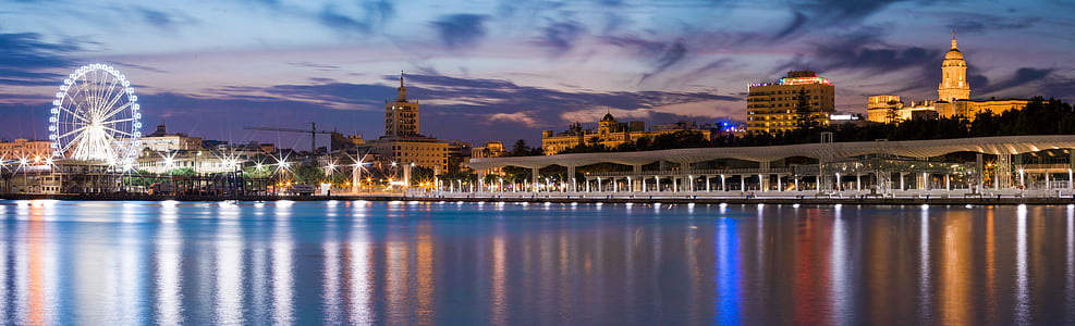 panorama photography of landmark during nighttime thumbnail