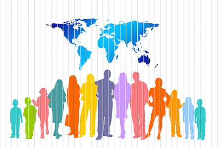 group of people with world map thumbnail