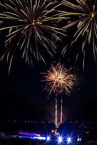 Time-lapse Photography of Fireworks thumbnail