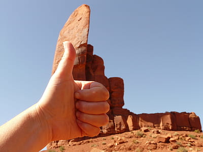 person making thumbs up thumbnail