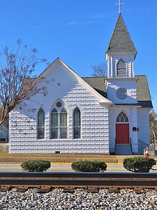 white and brown church thumbnail