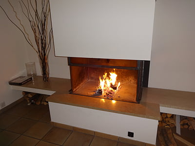 white and brown wood burner thumbnail