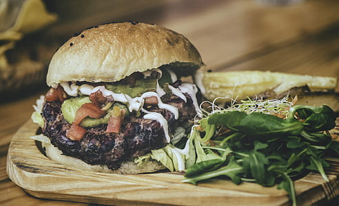 bread, food, plate, salad thumbnail