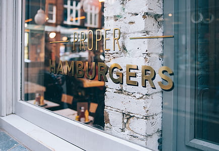 city, restaurant, street, sign thumbnail