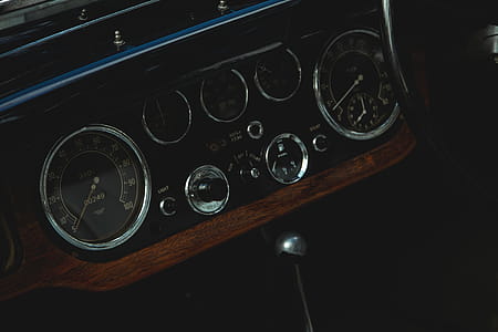 Photography of a Classic Car Gauge thumbnail