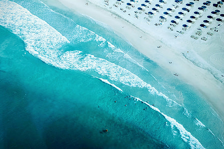aerial photo of seashore during daytime thumbnail