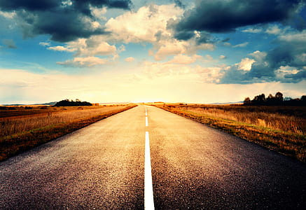 gray concrete road thumbnail