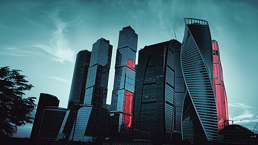 gray high-rise buildings thumbnail
