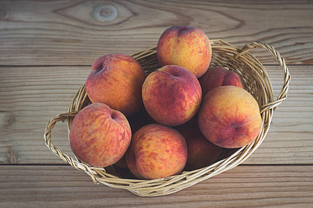 Peach, Peaches In The Basket thumbnail