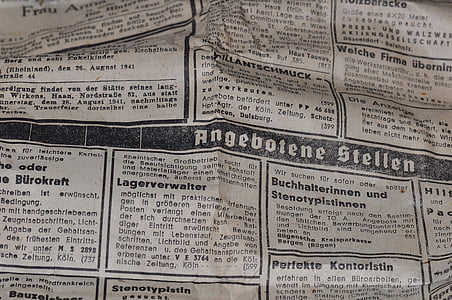 closeup photo of newspaper print thumbnail