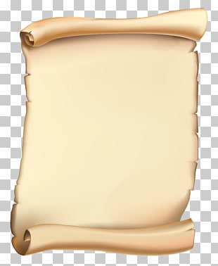 Paper Parchment Scroll , Scroll , brown note PNG clipart