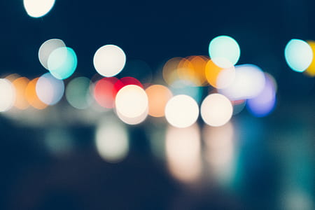 multicolored bokeh digital wallpaper thumbnail