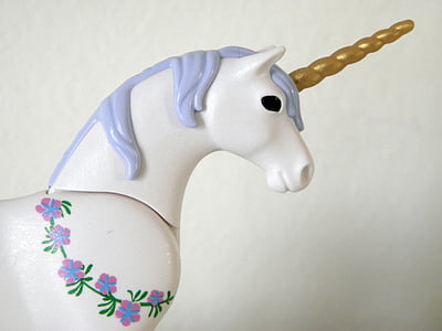 purple and hwite unicorn wall decor thumbnail
