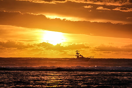 sea, dawn, nature, sky thumbnail