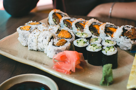 Sushi yam california rolls thumbnail