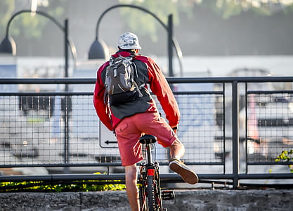 man riding bike thumbnail