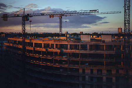 city, dawn, sky, clouds thumbnail