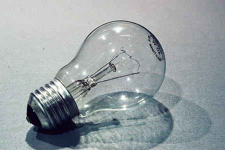 Clear Glass Light Bulb thumbnail