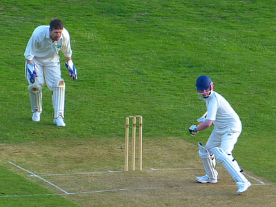 two athlete of cricket ball game TV still screenshot thumbnail