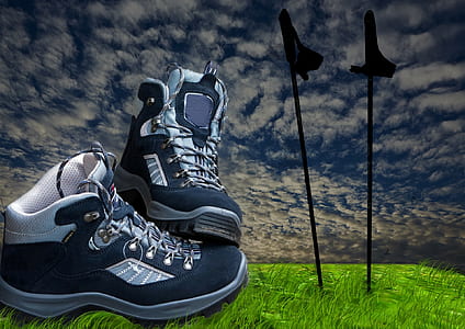 pair of black sneakers thumbnail