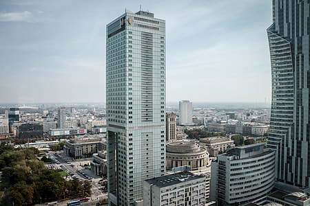 high-angle photography of high-rise buildings thumbnail