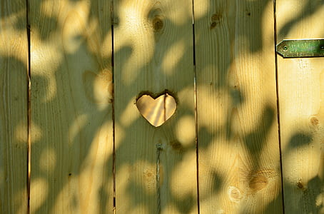 heart shape ornament on wooden floor thumbnail