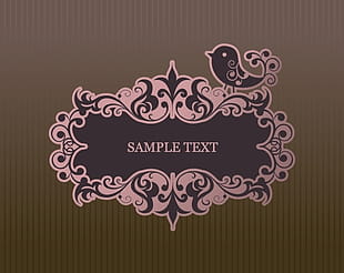 Elegant pattern vector eps file