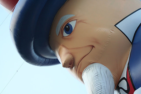 Uncle Sam inflatable balloon thumbnail