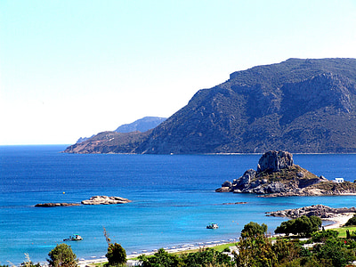 clear blue beside mountain thumbnail