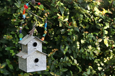 gray wooden birdcage thumbnail