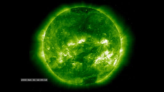 green planet digital wallpaper thumbnail