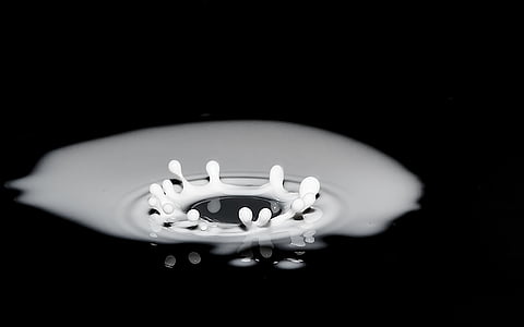 closeup up photo of dropped water thumbnail