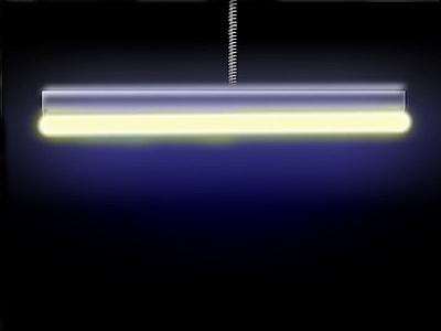 fluorescent light illustration thumbnail