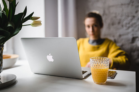Businesswoman Working at Her Laptop thumbnail