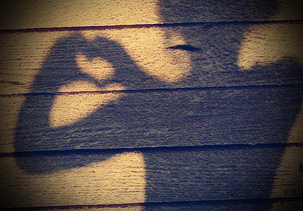 person silhouette with heart shape thumbnail