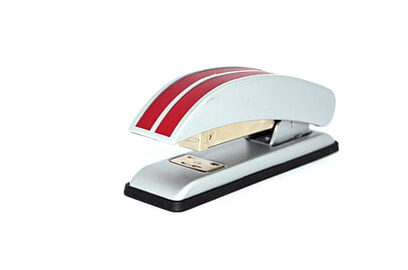 Red and White Stapler thumbnail