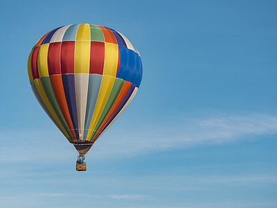 focus photography of hot-air balloon thumbnail