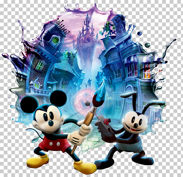 Epic Mickey 2 The Power Of Two Wii U Xbox 360 Mickey Mouse Png