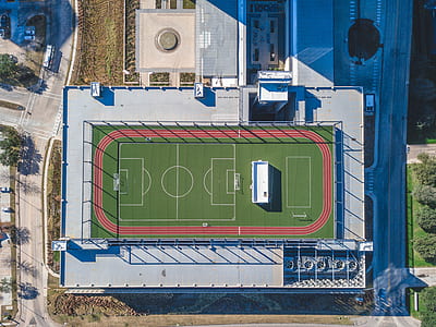 aerial view of tennis court thumbnail