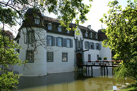 house surrounded by water photo thumbnail