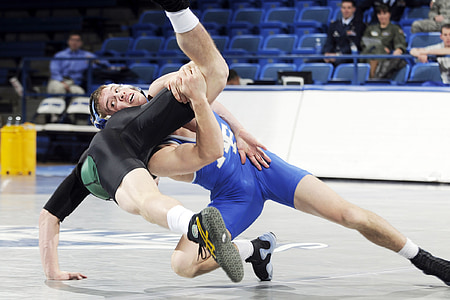 two men playing wrestling inside ring thumbnail