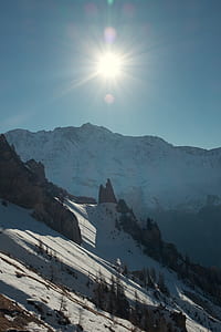 alpine mountain during daytime thumbnail
