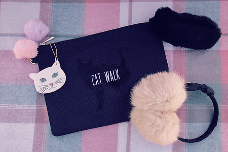 black Cat Walk pouch thumbnail