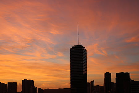 city, dawn, sky, sunset thumbnail