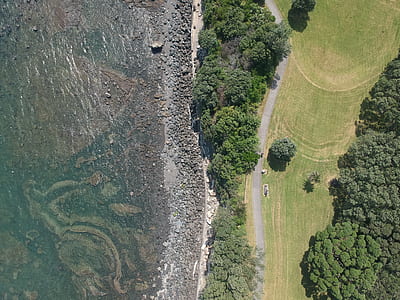 aerial photography of seashore during daytime thumbnail
