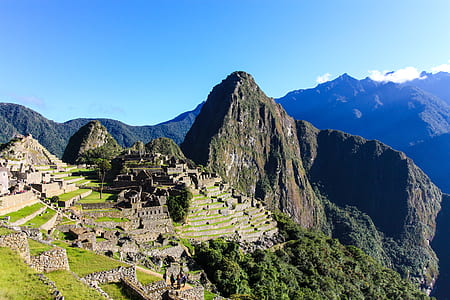 green trees-covered mountains thumbnail