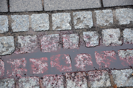 red liquid scattered on floor thumbnail