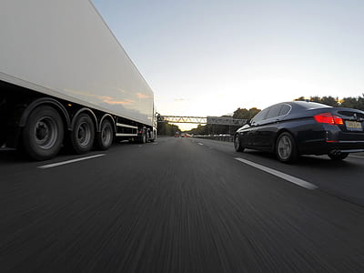 road, vehicles, sky, trees thumbnail
